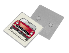 Sunbeam Alpine Series V 1965-68 Square Fridge Magnet